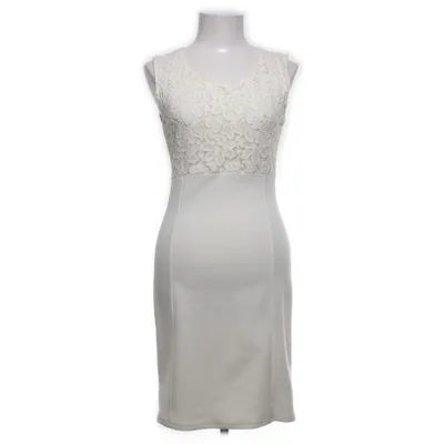 Klänning (Vit) från Sinclair Akryl, Bomull, Elastan, Polyamid, Polyester