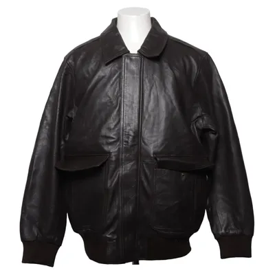 Bomberjacka (Brun) från Wilsons Akryl, Bomull, Elastan, Skinn, Polyester