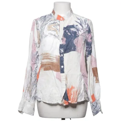 Blouse (Blanc, Multicolore) de Karen by Simonsen Cupro, Lyocell