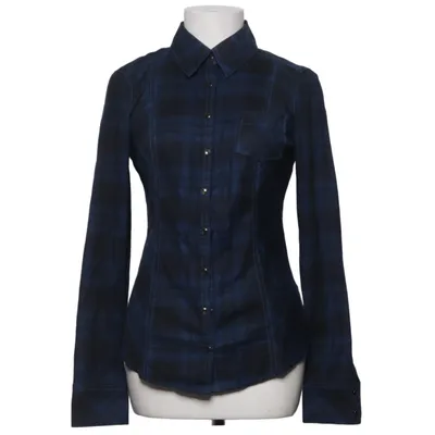 Flannel shirt (Blue, Black) from Guess Cotton, Elastane