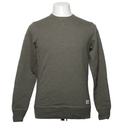Sweatshirt (Vert) de Norse Projects Coton, Polyamide, Polyester, Laine