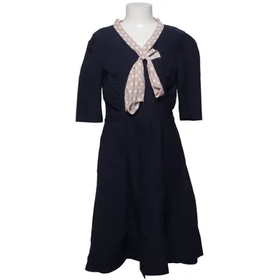 Jurk (Blauw, Beige, Meerkleurig) van Miusol Katoen, Elastaan, Polyamide
