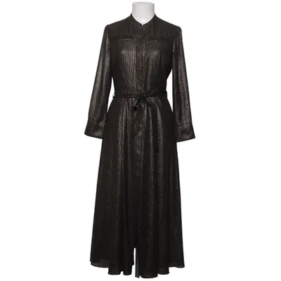 Robe longue (Marron, Or) de Hobbs Polyester