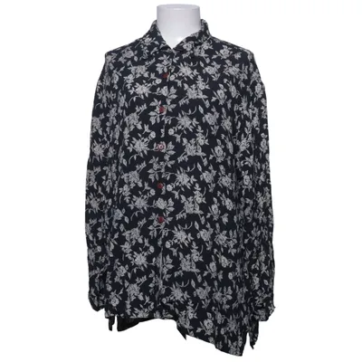 Blouse (Black, White) from Maharani Viscose