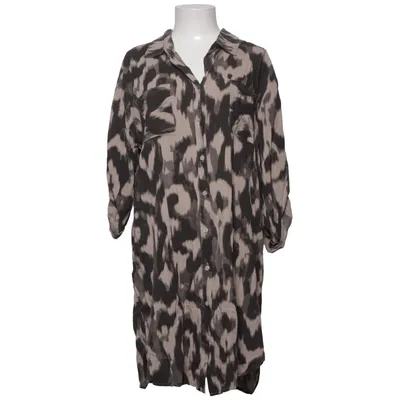 Shirt dress (Beige, Gray) from Mix By Viscose