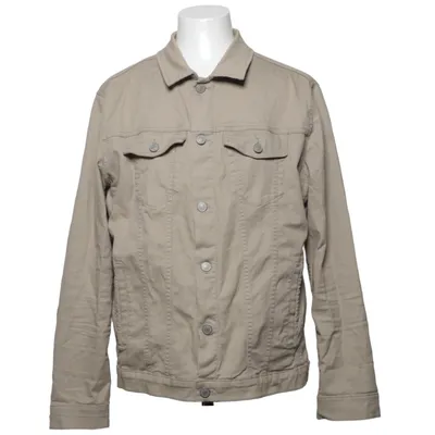 Denimjakke (Beige) fra Jack & Jones Jeans Intelligence Bomuld, Elastan