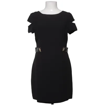 Jurk (Zwart) van Versace for H&M Elastaan, Polyester, Zijde