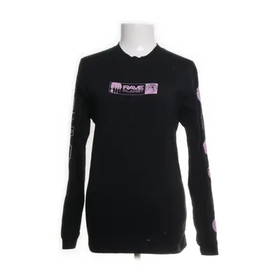 Lange mouwen shirt (Zwart, Meerkleurig) van Vailent Katoen