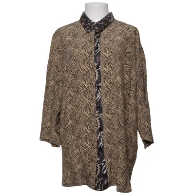 Chemise à manches courtes (Marron, Noir) de Ciso Viscose
