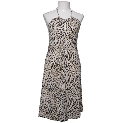 Halterneck-kjole (Beige, Sort, Hvid) fra Lise Sandahl