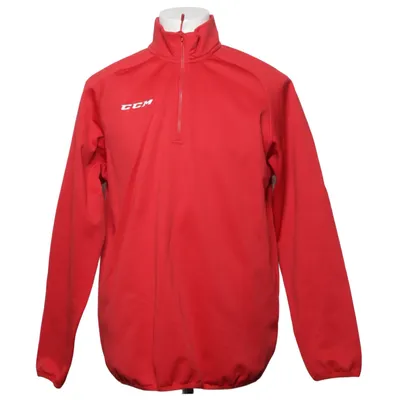 Polaire (Rouge) de CCM Élasthane, Polyester