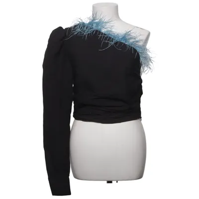 Top (Schwarz, Blau) von Milkwhite Baumwolle, Polyester