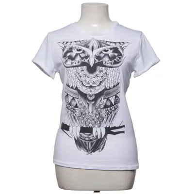 T-shirt (White, Black) from Elfin