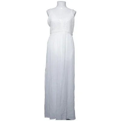 Maxi jurk (Wit) van Hailys Katoen, Viscose