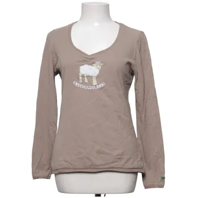 Long sleeve T-shirt (Brown) from Adelheid Cotton