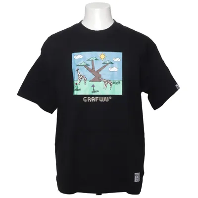 T-shirt (Noir, Multicolore) de Graf Coton