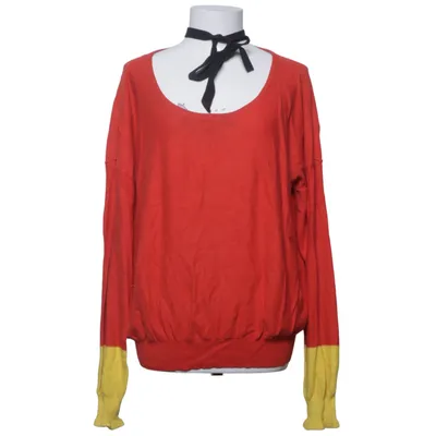 Pull-over (Rouge, Jaune, Noir) de Sonia by Sonia Rykiel Cachemire, Coton