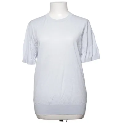 T-shirt (Bleu) de SANDÖ Coton, Soie, Tencel