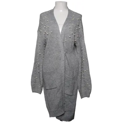 Cardigan (Grijs) van Golden Days Acryl, Wol