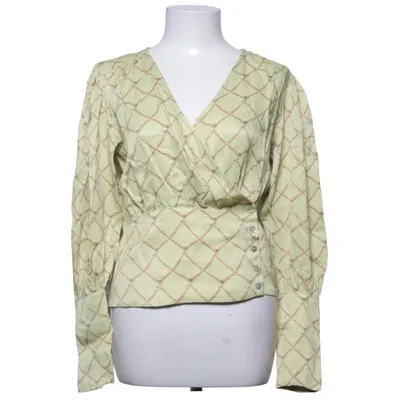 Blouse portefeuille (Jaune) de Birgitte Herskind Viscose