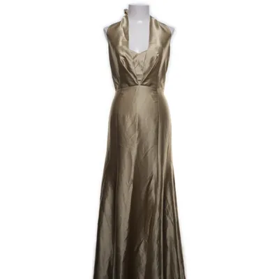 Halterneckklänning (Beige) från Swing