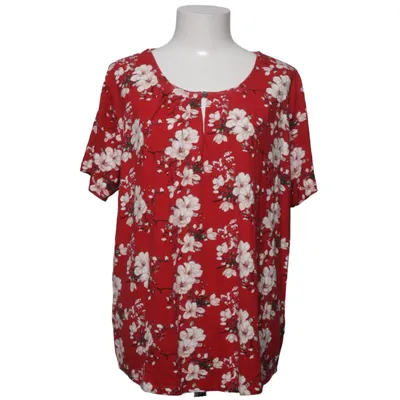Haut (Rouge, Blanc) de Flash Élasthane, Viscose