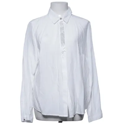 Blouse (Wit) van Alessa W Collection Polyester, Viscose