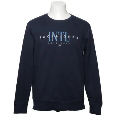 Sweatshirt (Blauw) van Originals by Jack & Jones Katoen, Polyester