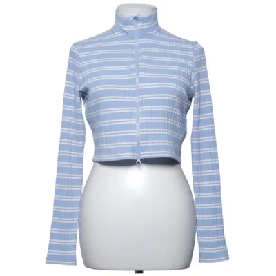 Cardigan (Bleu, Blanc) de Even & Odd Coton, Polyester recyclé