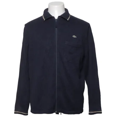 Cardigan (Bleu) de Lacoste Acrylique, Coton