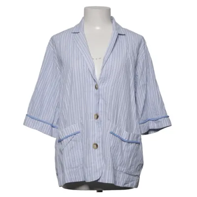 Pyjamasskjorte (Blå, Hvid) fra Stella Nova Bomuld, Polyester