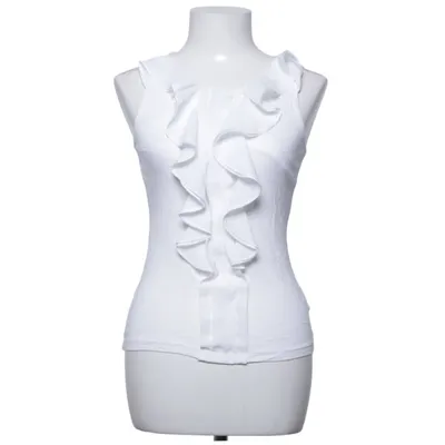 Haut (Blanc) de H&M Polyester, Viscose