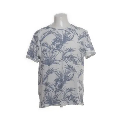 T-shirt (Vit, Blå) från Clean Cut Copenhagen Bomull, Polyester