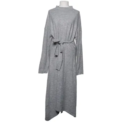 Robe longue (Gris) de Lost Ink Acrylique, Élasthane, Polyester