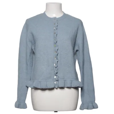 Cardigan (Blue) from Zara Acrylic, Elastane, Polyester, Wool