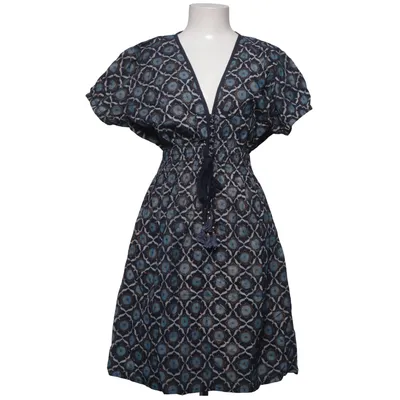 Jurk (Blauw, Meerkleurig) van Heritage Jaipur Katoen