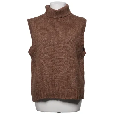 Slipover (Brun) fra Basic Apparel Bomuld, Merinould