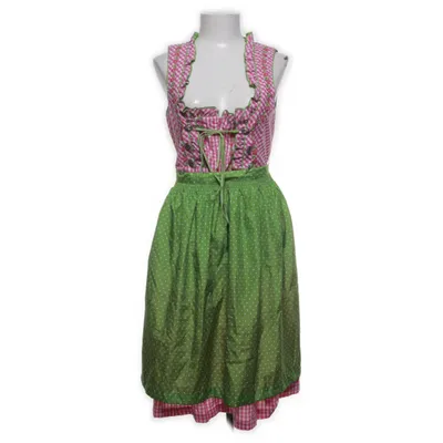 Dirndl (Vert, Rose, Blanc) de Esmara Coton, Polyester