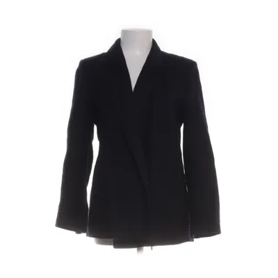 Blazer (Blauw) van Piretta Acetaat, Viscose