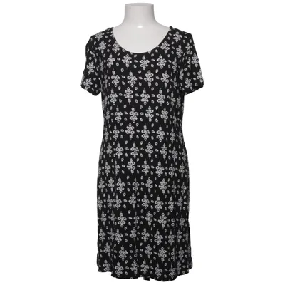Jurk (Zwart, Wit) van BPC Bonprix Collection Elastaan, Viscose