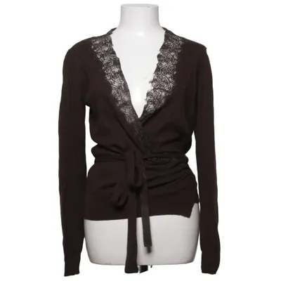 Wrap cardigan (Brown) from Steffen Schraut Wool, Silk, Cashmere