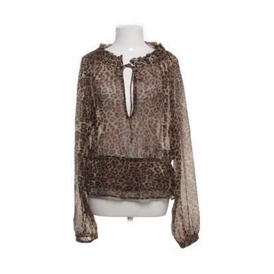 Bluse (Beige, Flerfarvet) fra NA-KD Polyester