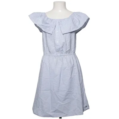 Dress (Blue, White) from Tom Tailor Denim Cotton