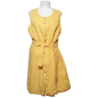 Skjortklänning (Gul) från Tissaia Bomull, Linne, Polyester