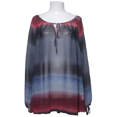Bluse (Grå, Blå, Rød) fra Zay Clothing Polyester
