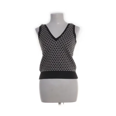 Spencer (Zwart, Grijs) van Zara Knit Acryl, Polyester, Viscose
