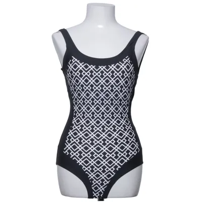 Swimsuit (Black, White) from Wiki Elastane, Polyester