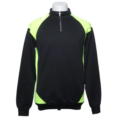 Fleece sweater (Black, Yellow) from Fristads Cotton, Polyester