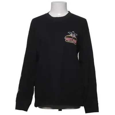Langærmet t-shirt (Sort, Flerfarvet) fra The Simpsons Bomuld