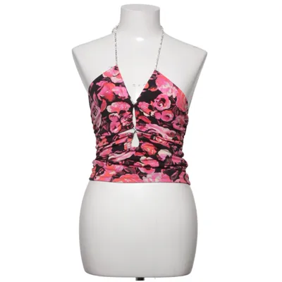 Haltertop (Zwart, Roze, Meerkleurig) van Bik Bok Elastaan, Polyester